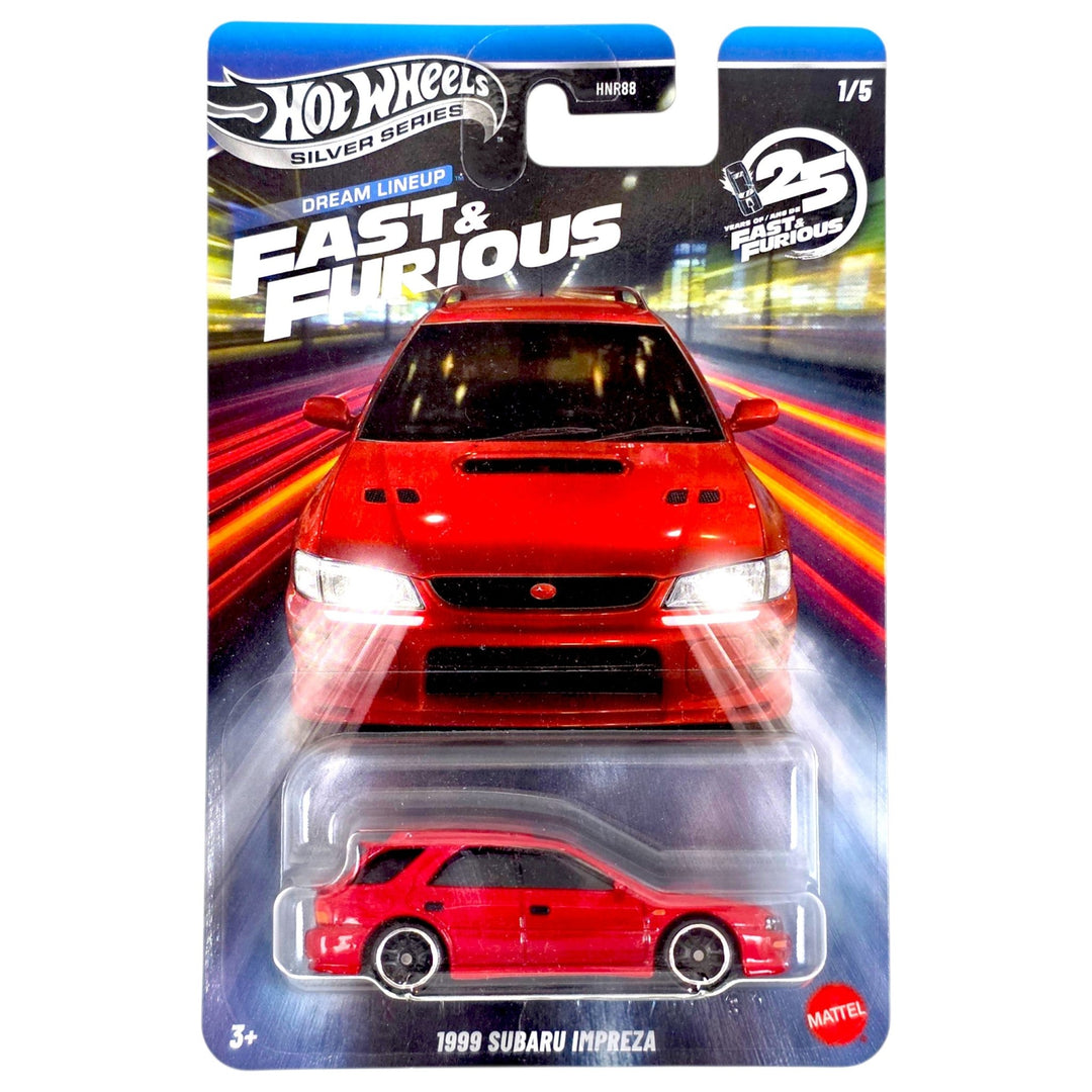 Hot Wheels - 1999 Subaru Impreza - 2026 Fast & Furious: Dream Lineup Series - Top CollectiblesDiecastHot Wheels