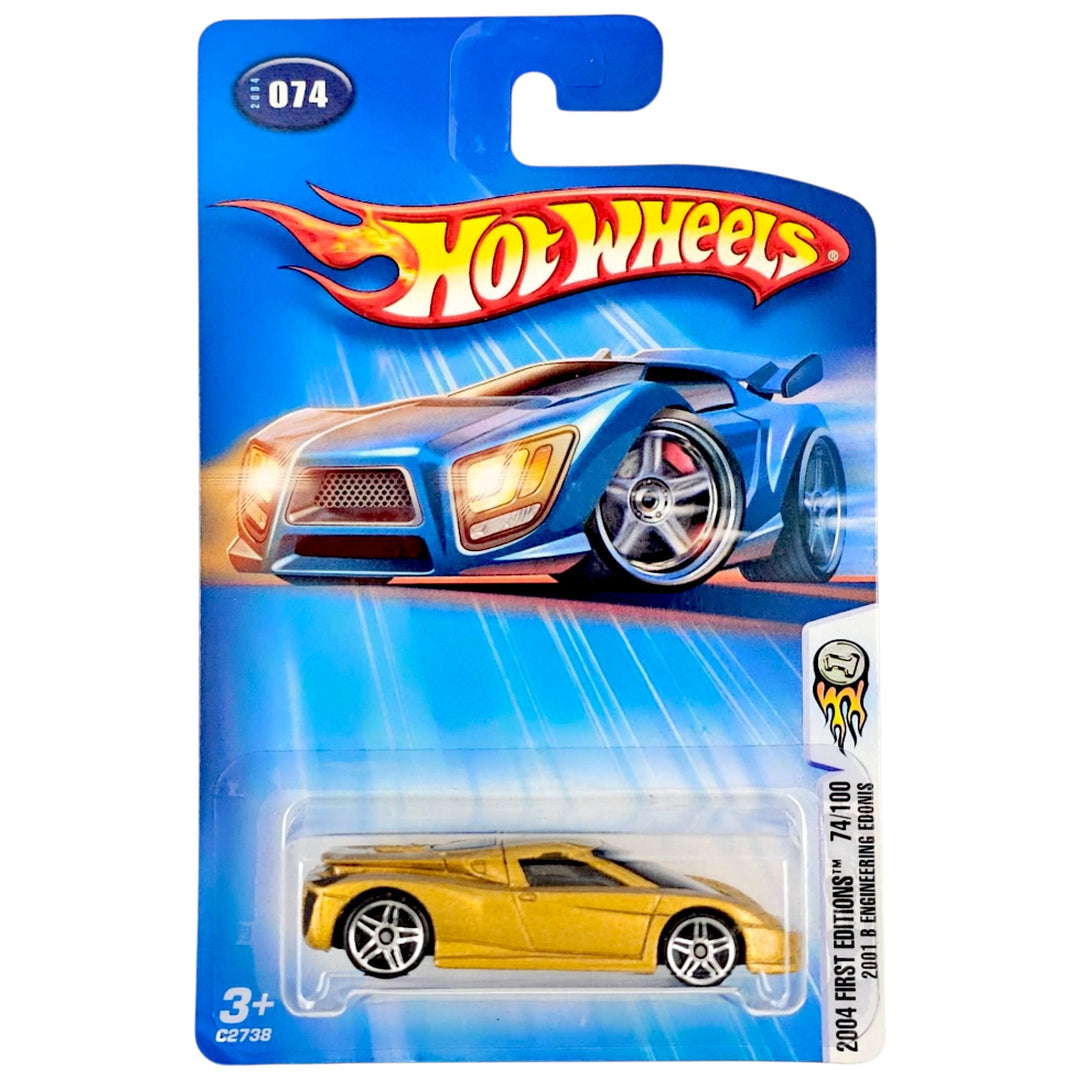 Hot Wheels - 2001 B Engineering Edonis - 2004 *Card Variation* - Top CollectiblesDiecastHot Wheels