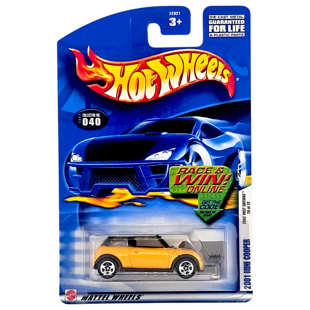 Hot Wheels - 2001 Mini Cooper - 2002 *Wheels Variation* - Top CollectiblesDiecastHot Wheels