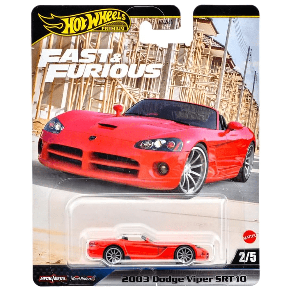 Hot Wheels - 2003 Dodge Viper SRT10 - 2024 Fast &amp; Furious Series - Top CollectiblesDiecastHot Wheels