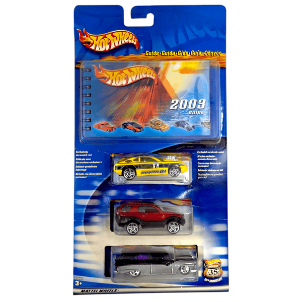 Hot Wheels - 2003 Guide 3 - Pack - 2003 - Top CollectiblesDiecastHot Wheels