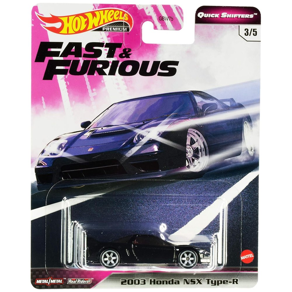 Hot Wheels - 2003 Honda NSX Type - R - 2020 F&amp;F Quick Shifters Series - Top CollectiblesDiecastHot Wheels