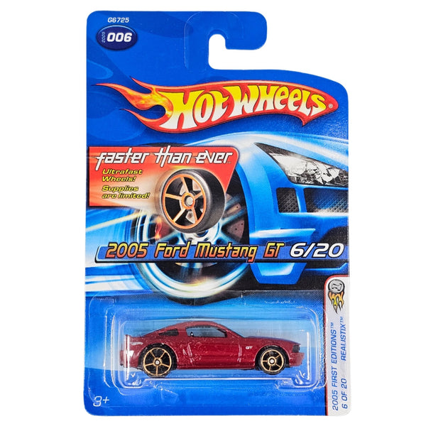 Hot Wheels - 2005 Ford Mustang GT - 2005 *FTE Wheel Variation* - Top CollectiblesDiecastHot Wheels