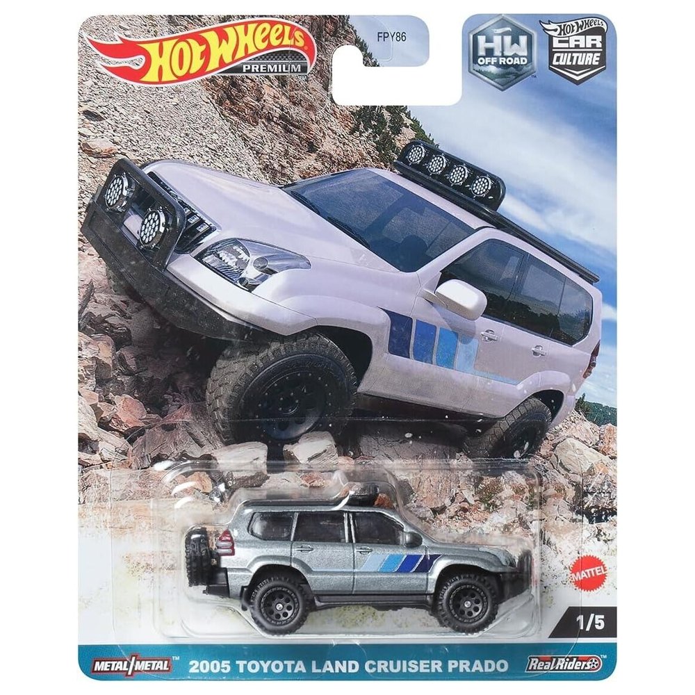 Hot Wheels - 2005 Toyota Land Cruiser Prado - 2023 HW Off - Road Series - Top CollectiblesDiecastHot Wheels
