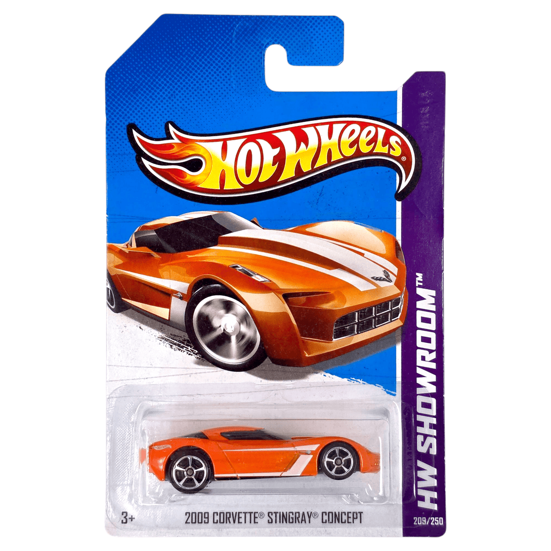 Hot Wheels - 2009 Corvette Stingray Concept - 2013 - Top CollectiblesDiecastHot Wheels
