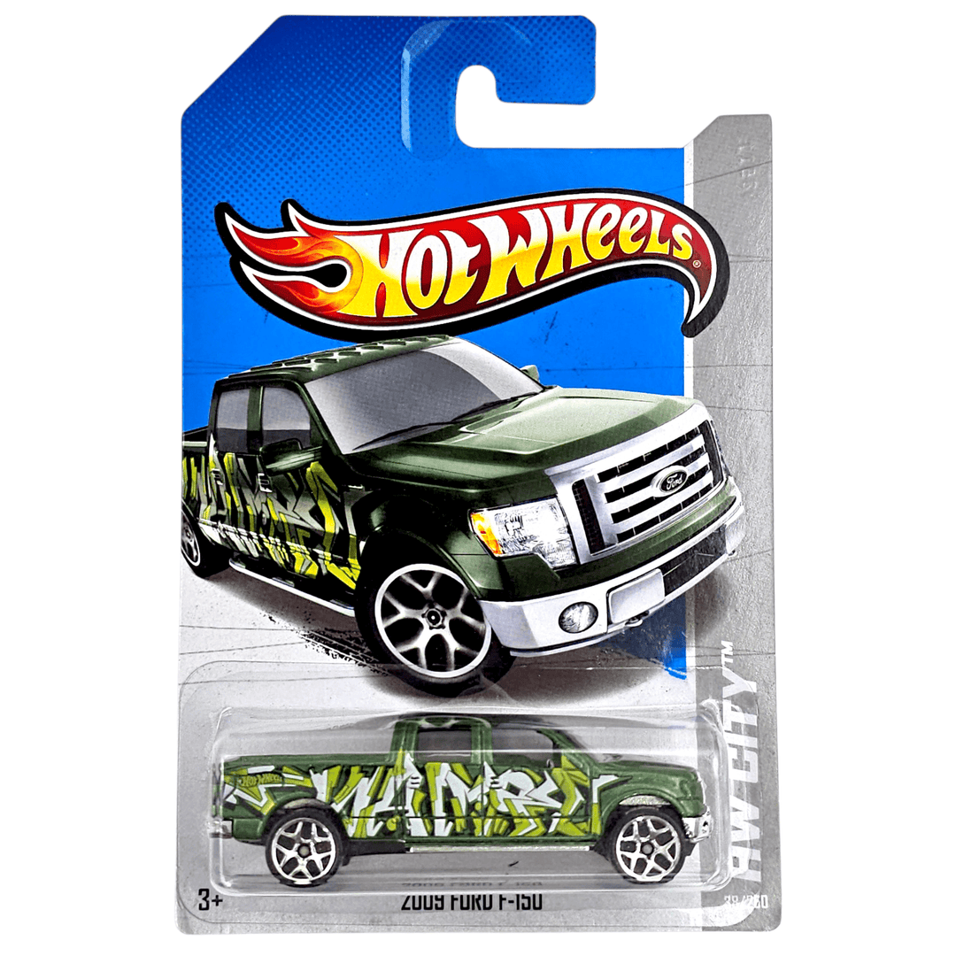 Hot Wheels - 2009 Ford F - 150 - 2013 *Card Variation* - Top CollectiblesDiecastHot Wheels