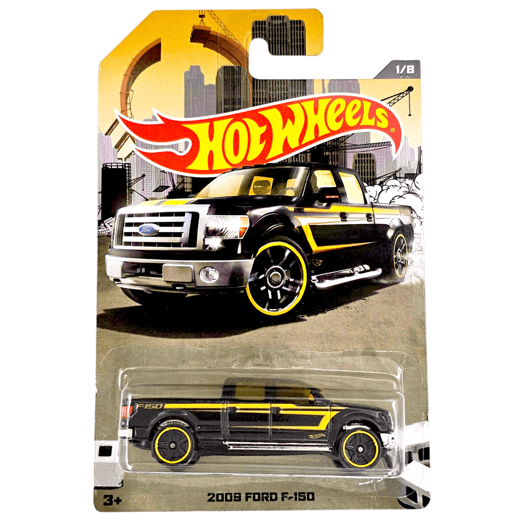 Hot Wheels - 2009 Ford F - 150 - 2016 Rad Trucks Series - Top CollectiblesDiecastHot Wheels