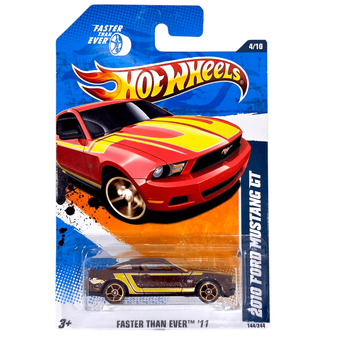 Hot Wheels - 2010 Ford Mustang GT - 2011 *FTE Wheels* - Top CollectiblesDiecastHot Wheels