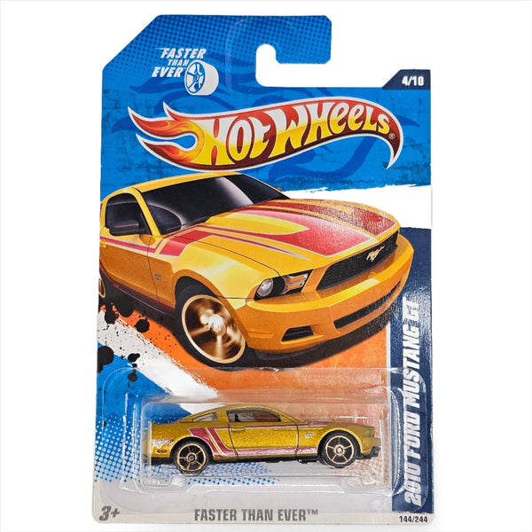 Hot Wheels - 2010 Ford Mustang GT - 2011 *FTE Wheels* - Top CollectiblesDiecastHot Wheels