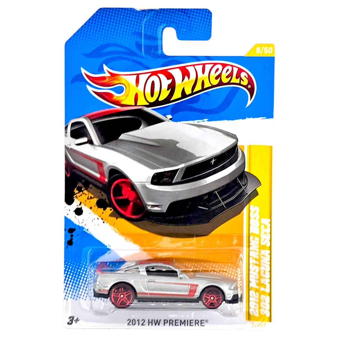 Hot Wheels - 2012 Mustang Boss 302 Laguna Seca - 2012 - Top CollectiblesDiecastHot Wheels
