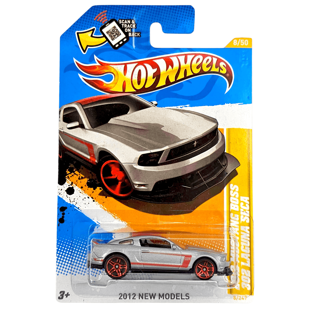 Hot Wheels - 2012 Mustang Boss 302 Laguna Seca - 2012 - Top CollectiblesDiecastHot Wheels
