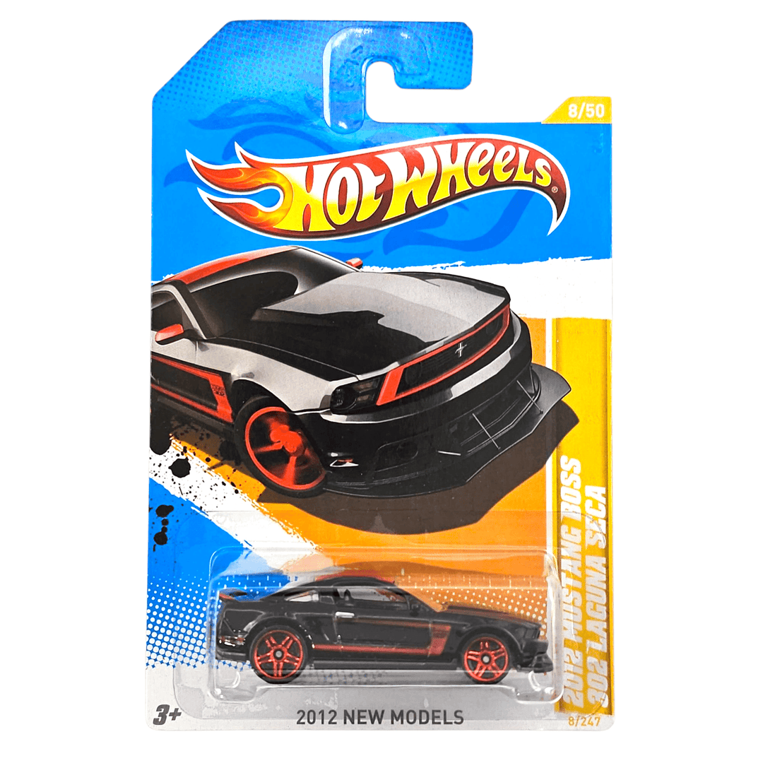Hot Wheels - 2012 Mustang Boss 302 Laguna Seca - 2012 - Top CollectiblesDiecastHot Wheels
