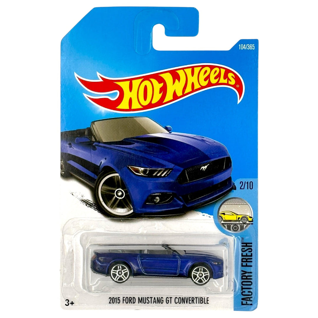 Hot Wheels - 2015 Ford Mustang GT Convertible - 2017 - Top CollectiblesDiecastHot Wheels