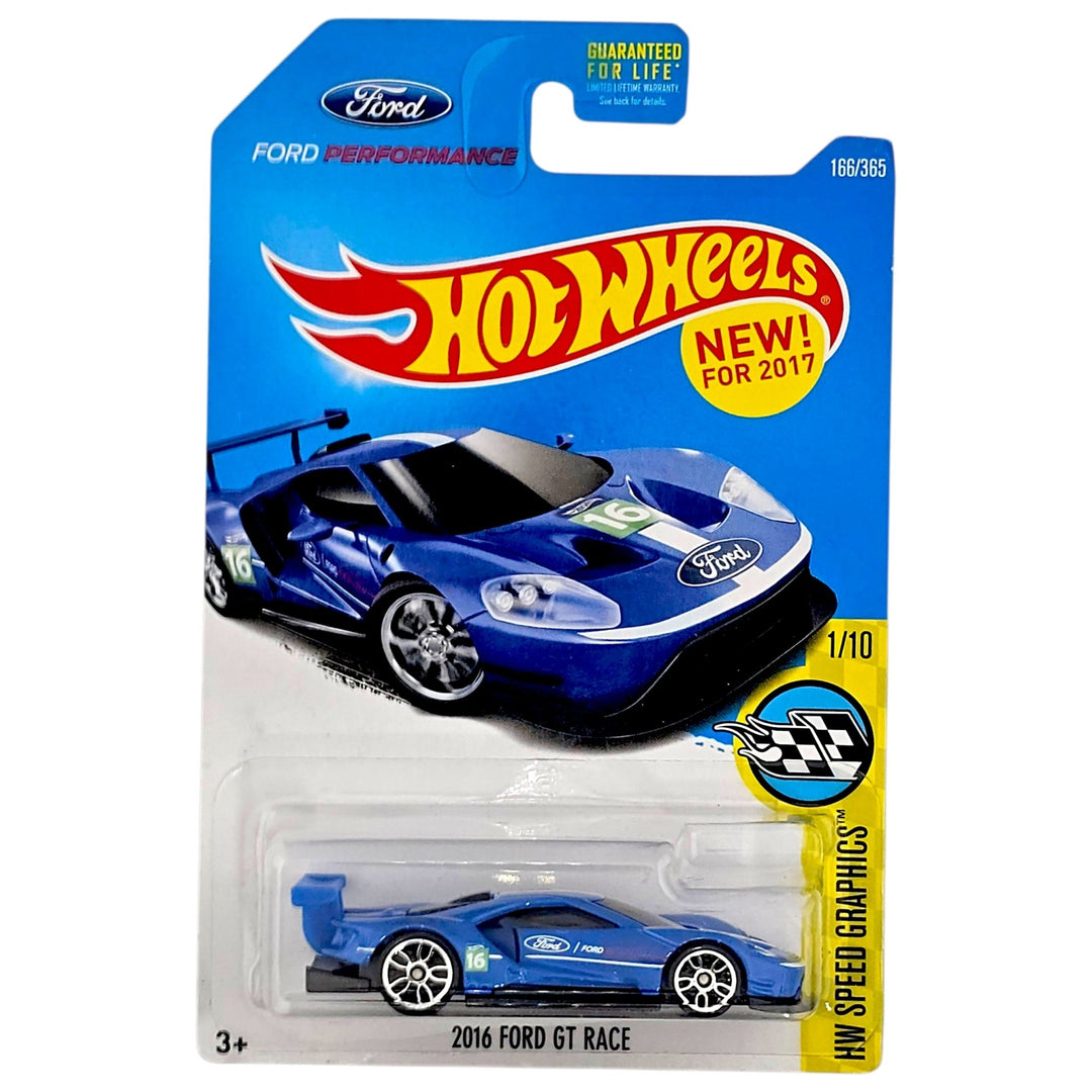 Hot Wheels - 2016 Ford GT Race - 2017 - Top CollectiblesDiecastHot Wheels