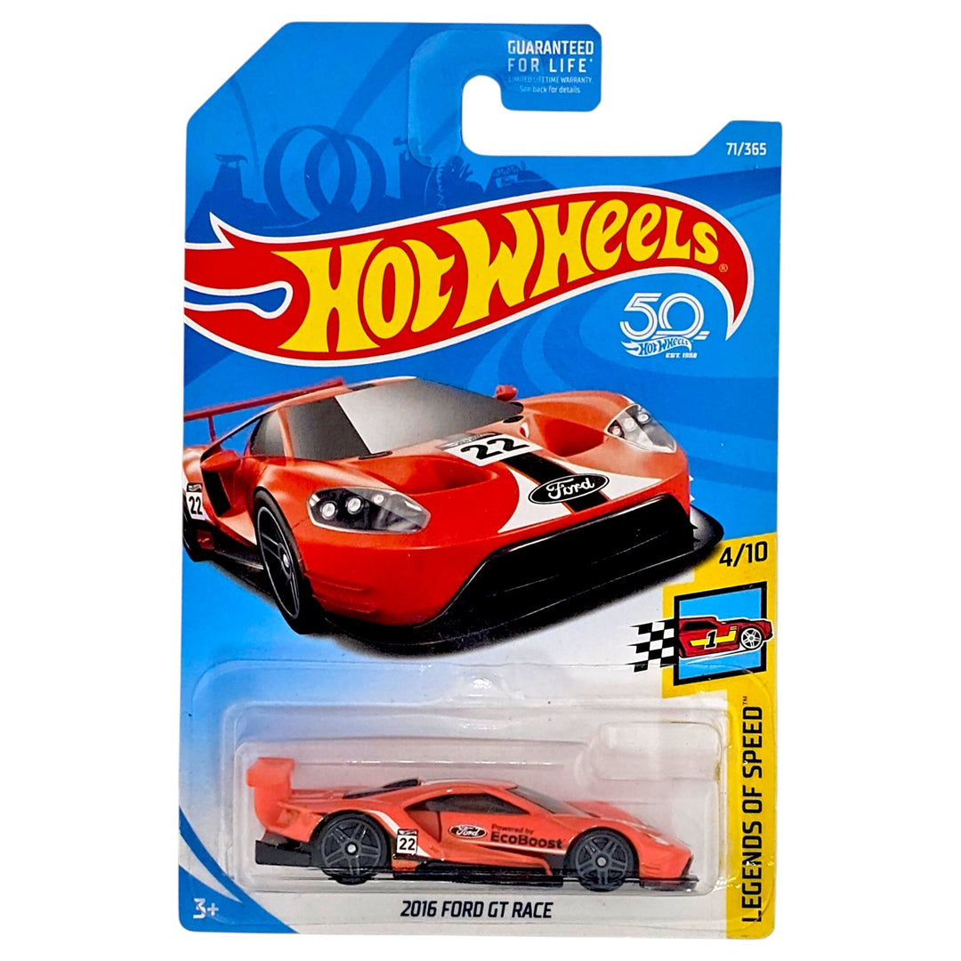 Hot Wheels - 2016 Ford GT Race - 2018 - Top CollectiblesDiecastHot Wheels