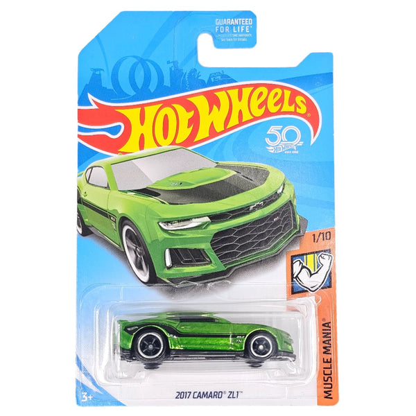 Hot Wheels - 2017 Camaro ZL1 - 2018 *Super Treasure Hunt* - Top CollectiblesDiecastHot Wheels