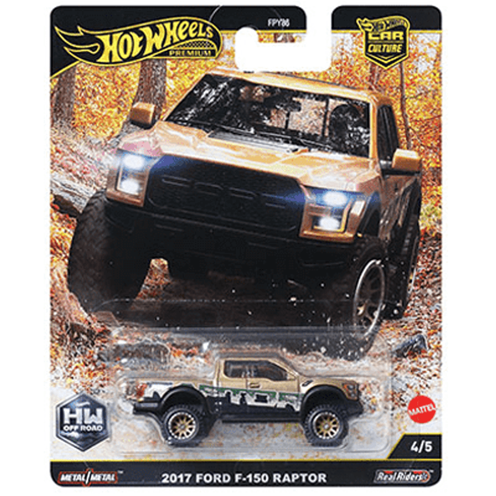 Hot Wheels - 2017 Ford F - 150 Raptor - 2025 HW Off Road Series - Top CollectiblesDiecastHot Wheels