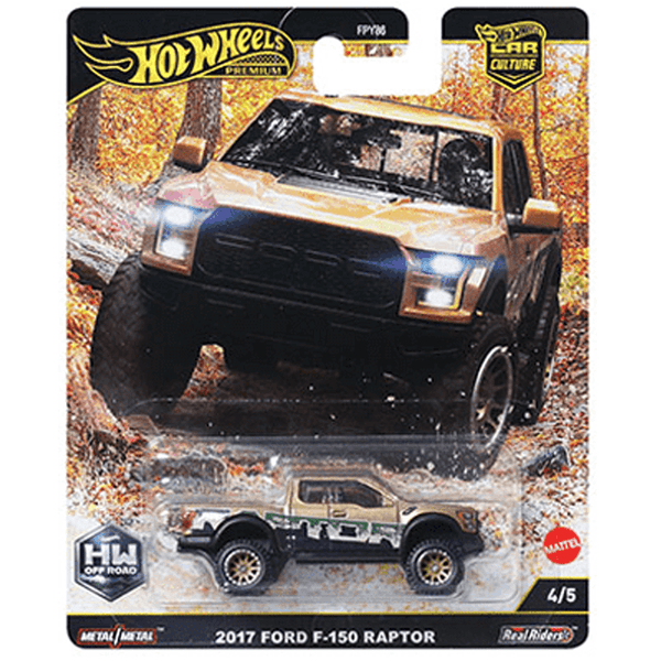 Hot Wheels - 2017 Ford F - 150 Raptor - 2025 HW Off Road Series - Top CollectiblesDiecastHot Wheels