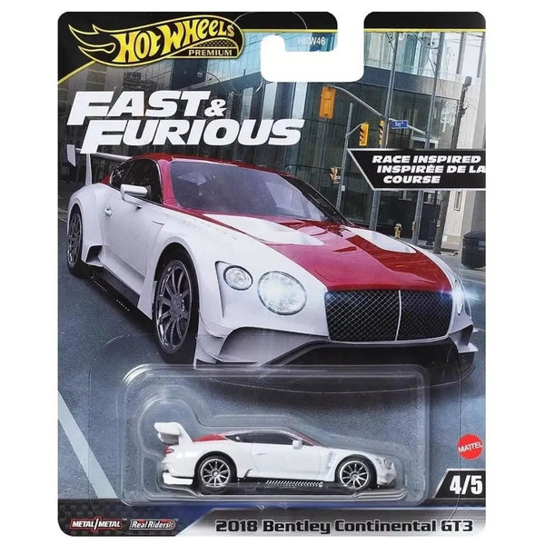 Hot Wheels - 2018 Bentley Continental GT3 - 2024 Fast & Furious Series - Top CollectiblesDiecastHot Wheels