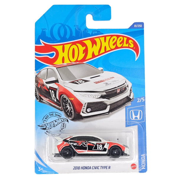 Hot Wheels - 2018 Honda Civic Type R - 2020 - Top CollectiblesDiecastHot Wheels
