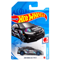 Hot Wheels - 2018 Honda Civic Type R - 2021 *Super Treasure Hunt* - Top CollectiblesDiecastHot Wheels
