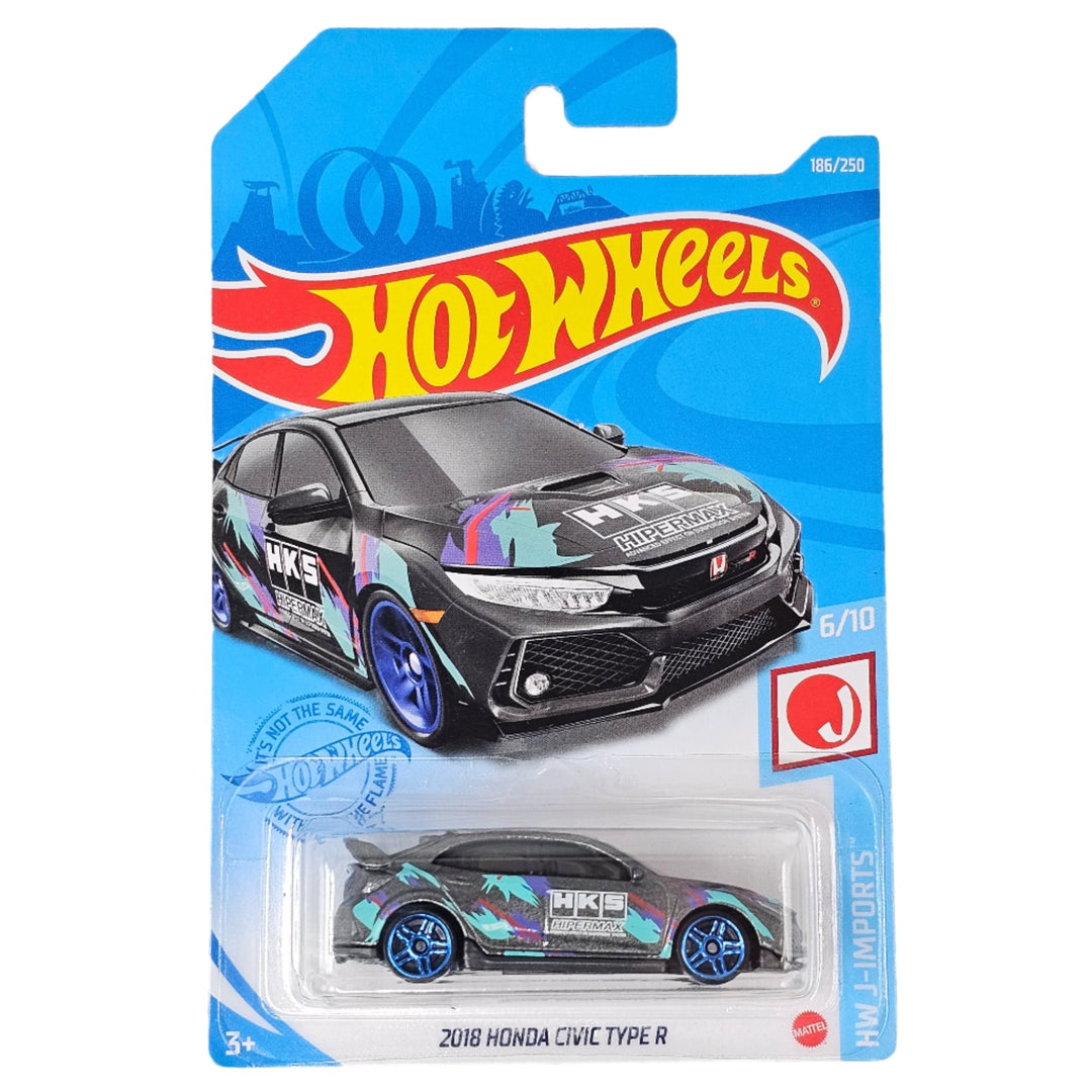 Hot Wheels - 2018 Honda Civic Type R - 2021 - Top CollectiblesDiecastHot Wheels