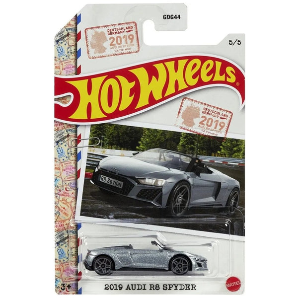 Hot Wheels - 2019 Audi R8 Spyder - 2022 World Class Racers Series - Top CollectiblesDiecastHot Wheels