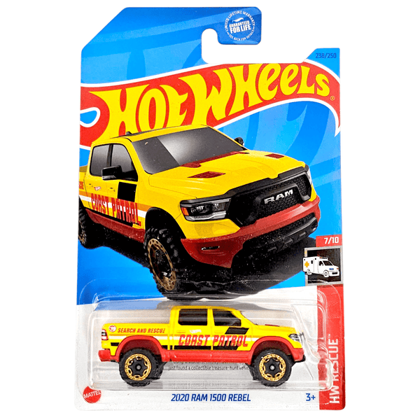 Hot Wheels - 2020 Ram 1500 Rebel - 2023 *Treasure Hunt* - Top CollectiblesDiecastHot Wheels