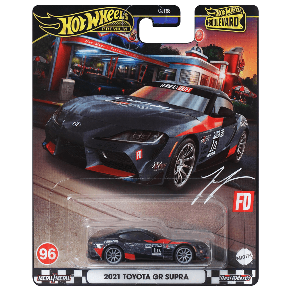 Hot Wheels - 2021 Toyota GR Supra - 2024 Boulevard Series - Top CollectiblesDiecastHot Wheels