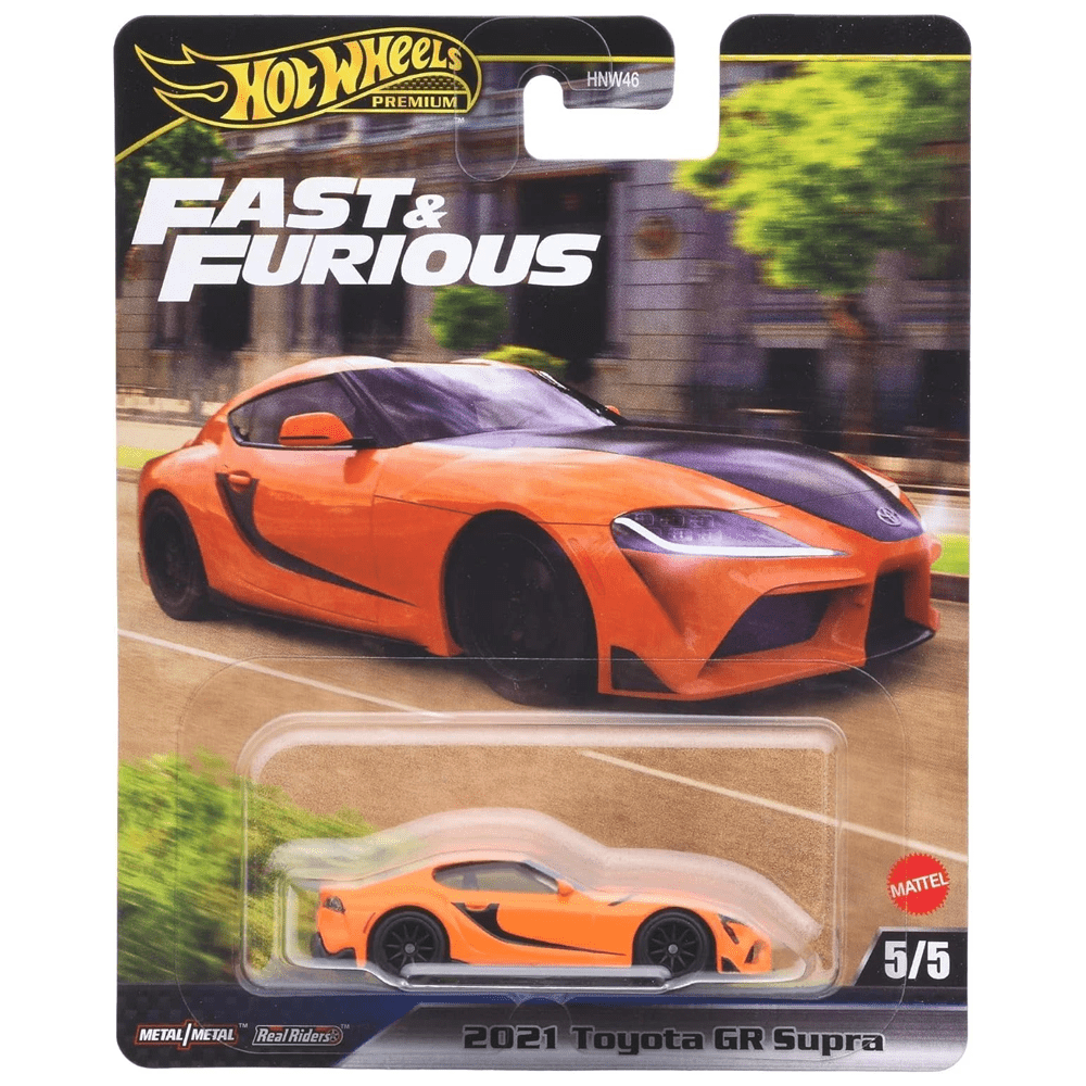 Hot Wheels - 2021 Toyota GR Supra - 2025 Fast &amp; Furious Series - Top CollectiblesDiecastHot Wheels