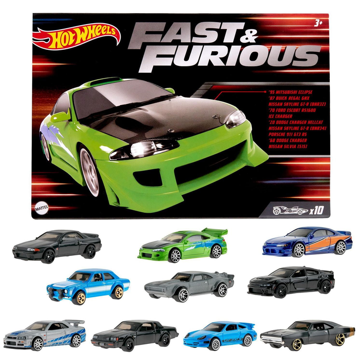 Hot Wheels - 2022 Fast &amp; Furious 10 - Pack - Top CollectiblesDiecastHot Wheels