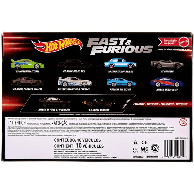 Hot Wheels - 2022 Fast &amp; Furious 10 - Pack - Top CollectiblesDiecastHot Wheels