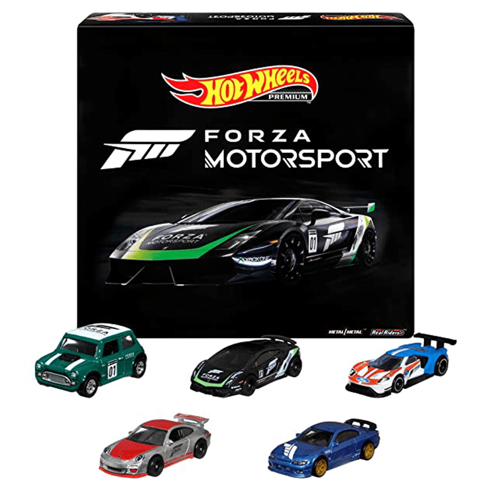 Hot Wheels - 2023 Forza Motorsport Premium Bundle 5-Car Set - Top CollectiblesDiecastHot Wheels