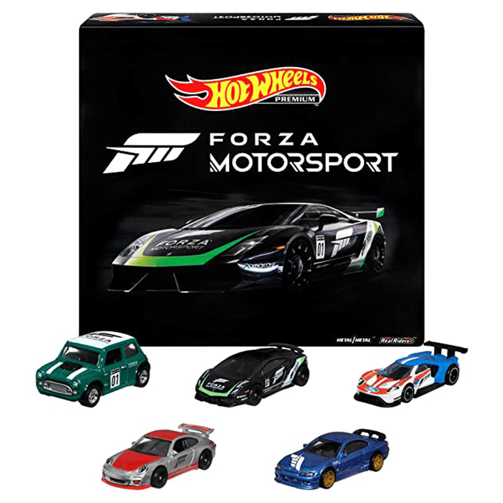 Hot Wheels - 2023 Forza Motorsport Premium Bundle 5-Car Set - Top CollectiblesDiecastHot Wheels