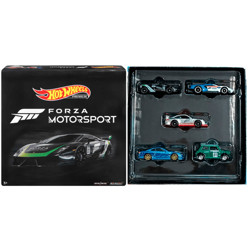Hot Wheels - 2023 Forza Motorsport Premium Bundle 5-Car Set - Top CollectiblesDiecastHot Wheels