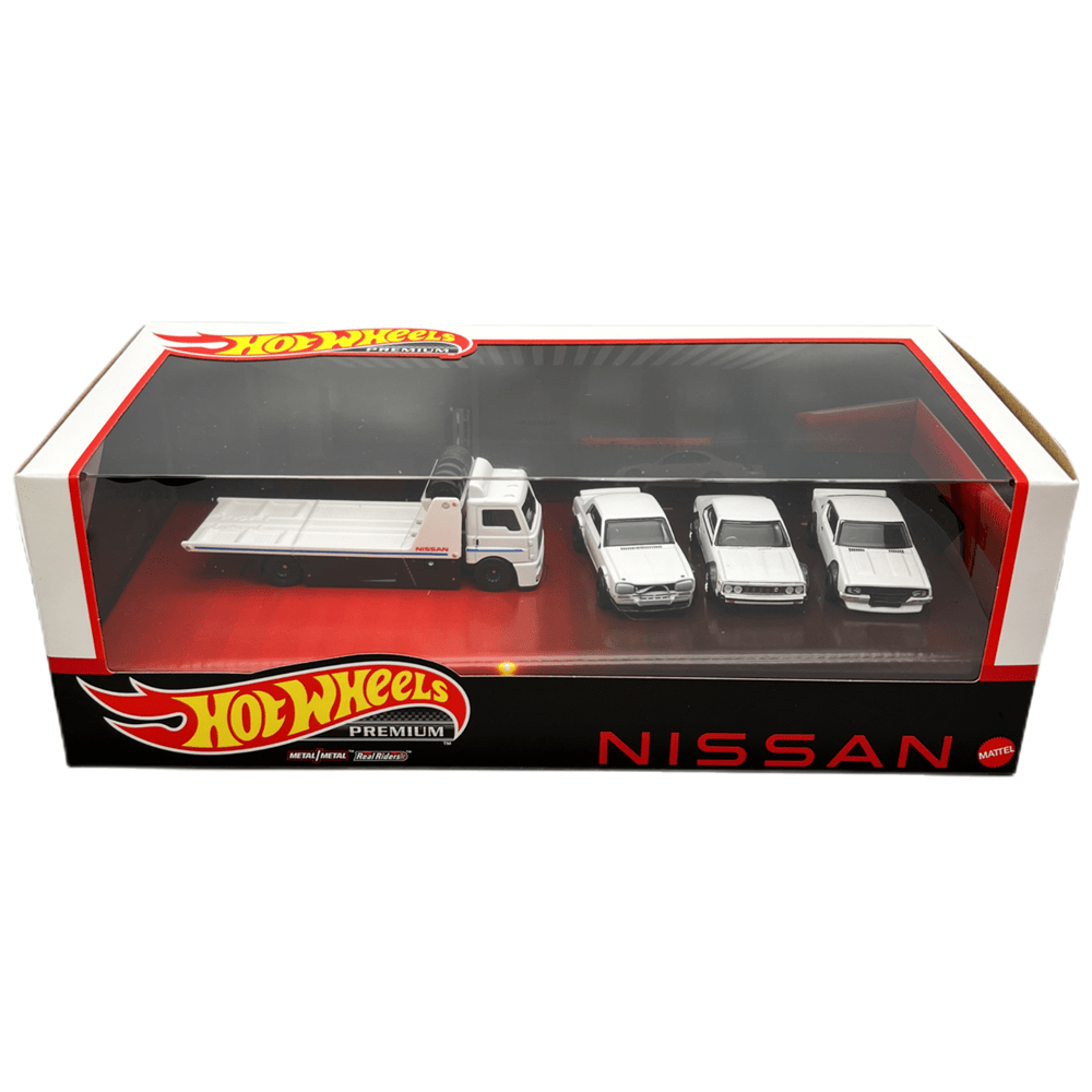 Hot Wheels - 2023 Nissan Team Garage Collector Set - Top CollectiblesDiecastHot Wheels