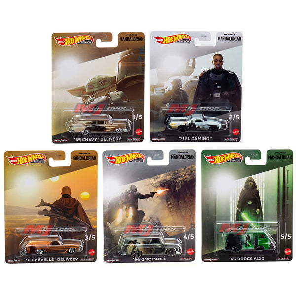 Hot Wheels - 2023 Star Wars Mandalorian Series 5 - Car Set - Top CollectiblesDiecastHot Wheels