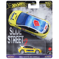 Hot Wheels - 2023 Toyota GR Corolla - 2024 Slide Street 2 Series - Top CollectiblesDiecastHot Wheels