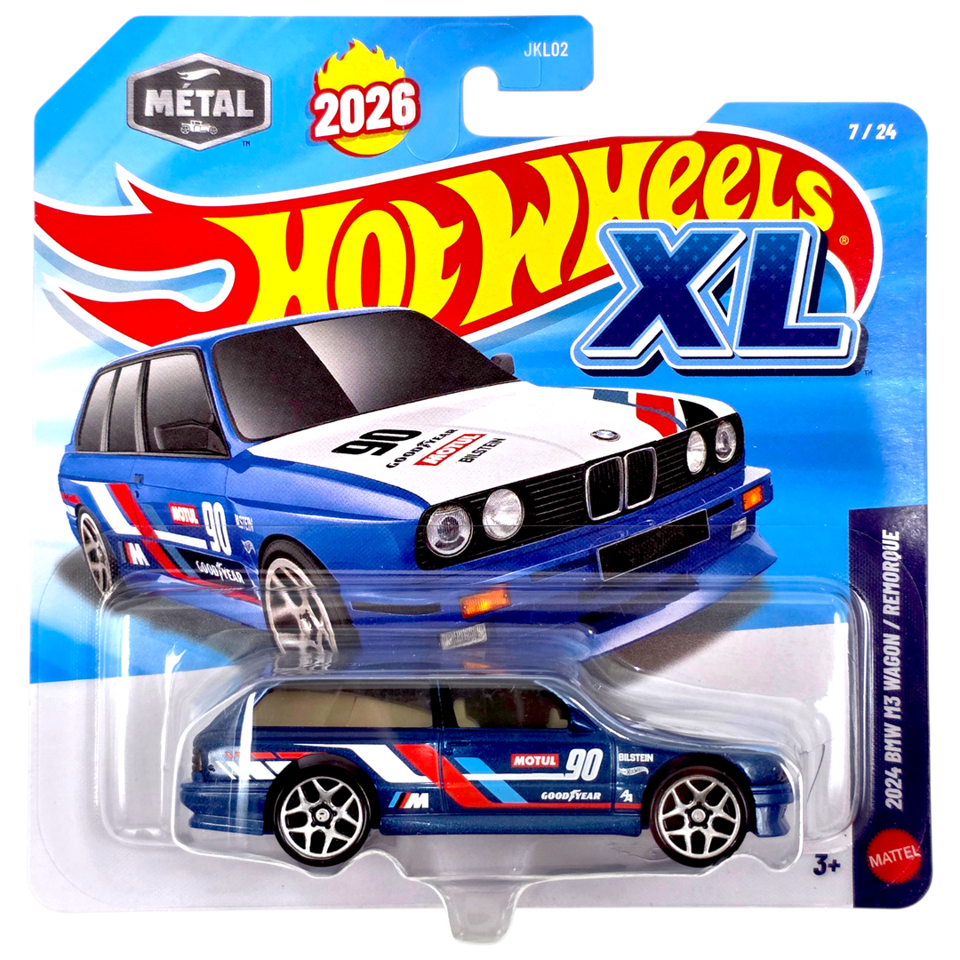Hot Wheels - 2024 BMW M3 Wagon - 2026 HW XL Series *1/43 Scale* - Top CollectiblesDiecastHot Wheels