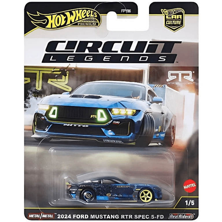 Hot Wheels - 2024 Ford Mustang RTR Spec 5 - FD - 2025 Circuit Legends Series - Top CollectiblesDiecastHot Wheels