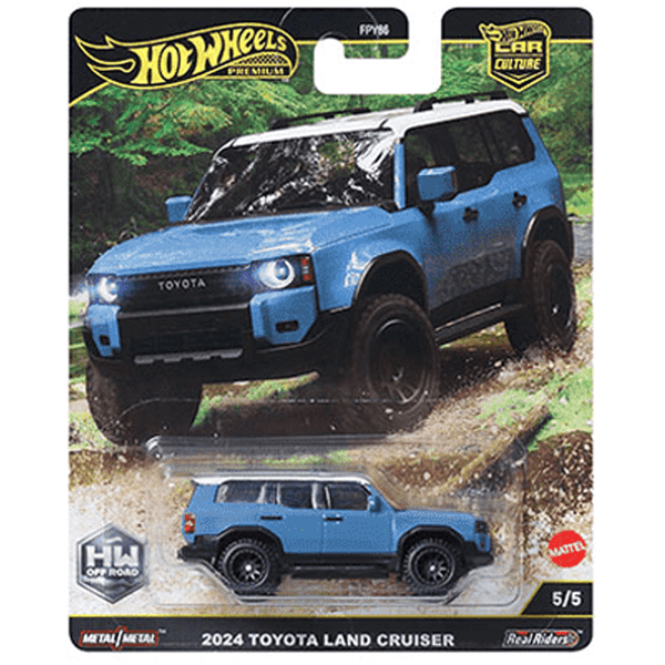 Hot Wheels - 2024 Toyota Land Cruiser - 2025 HW Off Road Series - Top CollectiblesDiecastHot Wheels
