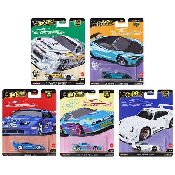 Hot Wheels - 2025 Silhouettes Series 5 - Car Set *Pre - Order* - Top CollectiblesDiecastHot Wheels