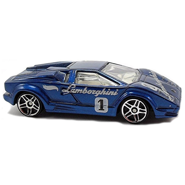 Hot Wheels - 25th Anniversary Lamborghini Countach - 2001 - Top CollectiblesDiecastHot Wheels