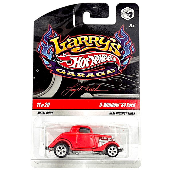 Hot Wheels - 3 - Window '34 Ford - 2009 Larry's Garage Series - Top CollectiblesDiecastHot Wheels