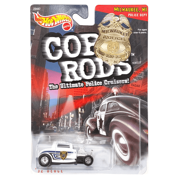 Hot Wheels - '32 Deuce - 1999 Cop Rods Series - Top CollectiblesDiecastHot Wheels