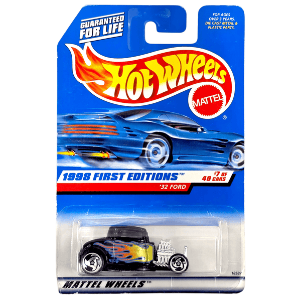 Hot Wheels - '32 Ford - 1998 *Card Variation* - Top CollectiblesDiecastHot Wheels