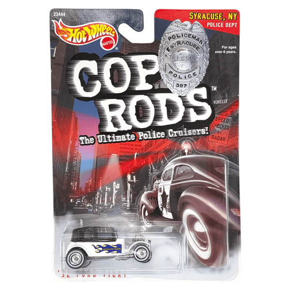 Hot Wheels - '32 Ford Vicky - 1999 Cop Rods Series - Top CollectiblesDiecastHot Wheels