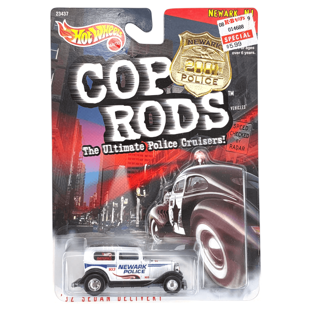 Hot Wheels - '32 Sedan Delivery - 1999 Cop Rods Series - Top CollectiblesDiecastHot Wheels