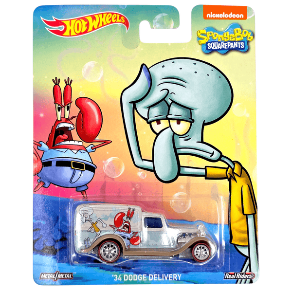Hot Wheels - '34 Dodge Delivery - 2015 SpongeBob Squarepants Series - Top CollectiblesDiecastHot Wheels