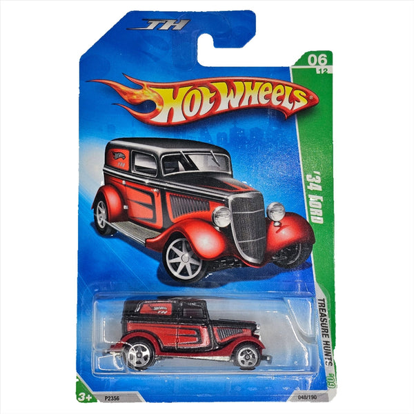 Hot Wheels - '34 Ford - 2009 *Treasure Hunt* - Top CollectiblesDiecastHot Wheels